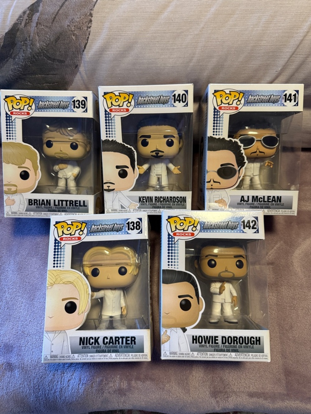 Backstreet Boys Funko Pop! Complete collection Never opened